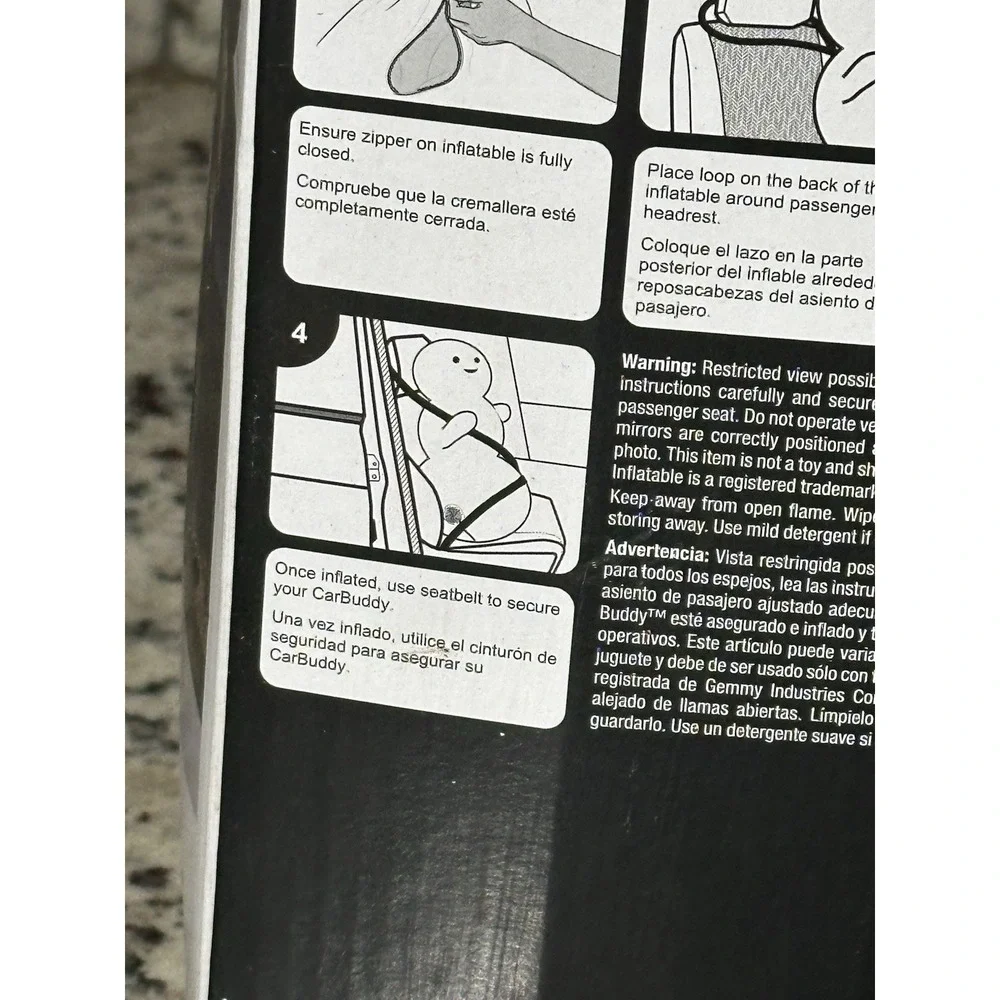 Halloween, Michael Myers Car Buddy Air Blown Inflatable Light Up, 3 Foot, NIB - Picture 7 of 11